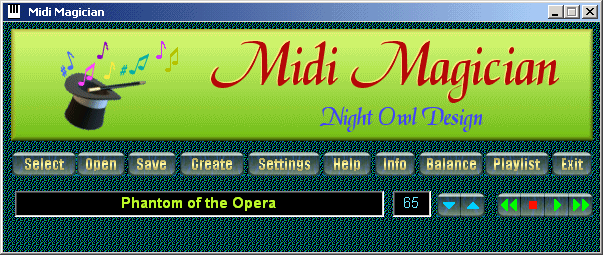 Midi Magician Screenshot